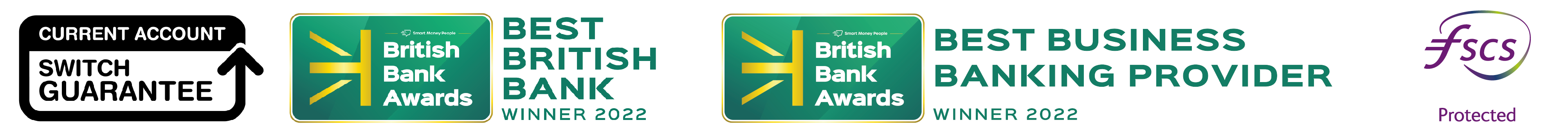 Monzo was awarded Best British Bank and Best Business Banking Provider at the British Bank Awards 2022. We are also participants in the Current Account Switching Service and the Financial Services Compensation Scheme.